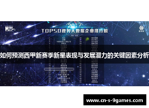 如何预测西甲新赛季新星表现与发展潜力的关键因素分析